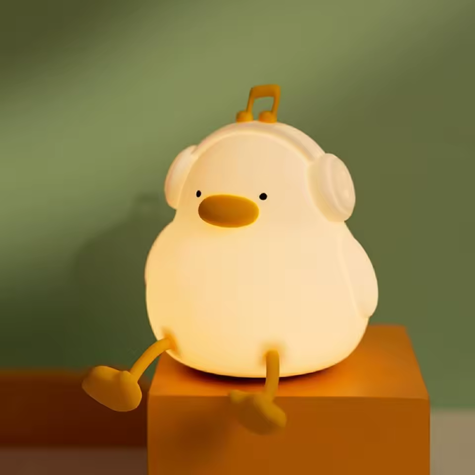 Melody Duck ·  Rechargeable & Touch-Activated Nightlight