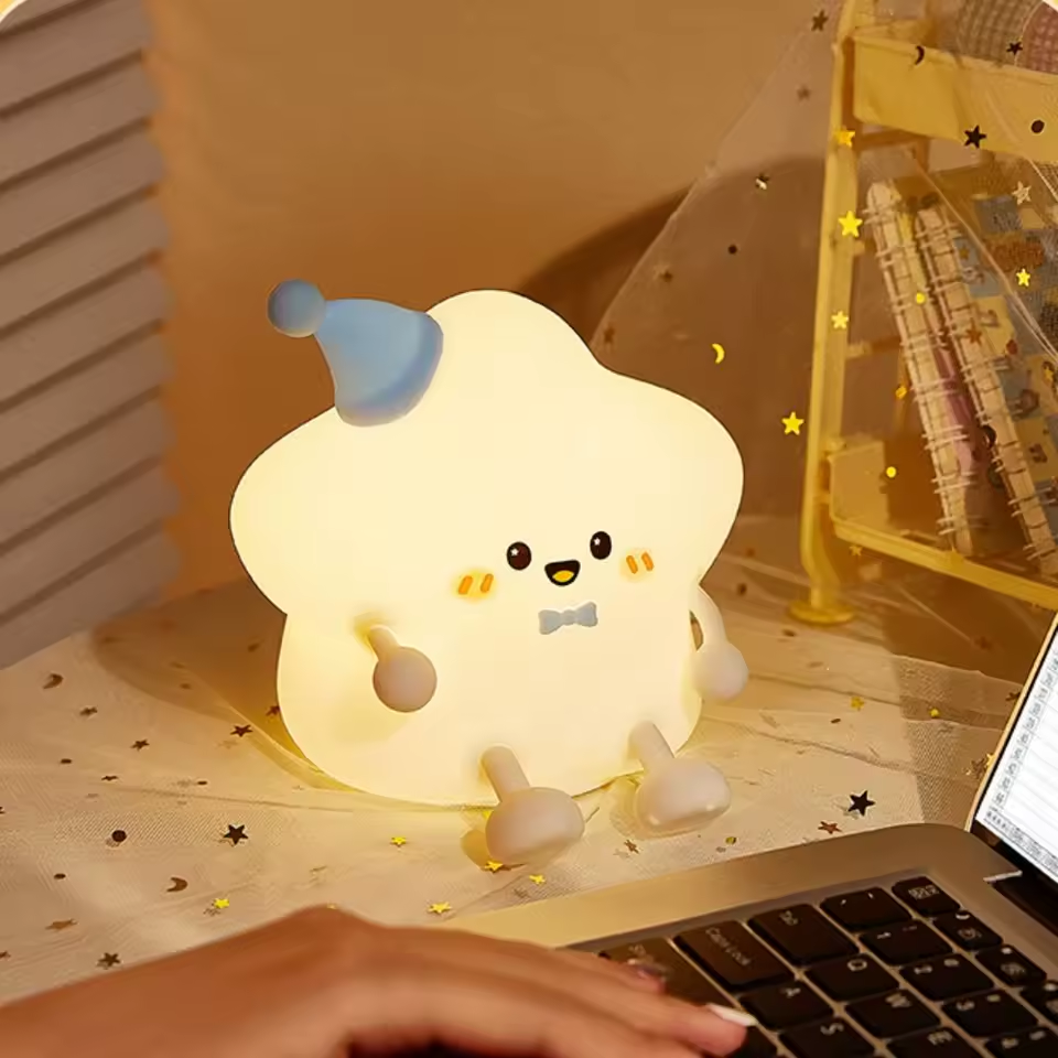 Sleepy Shine · Rechargeable & Touch-Activated Nightlight