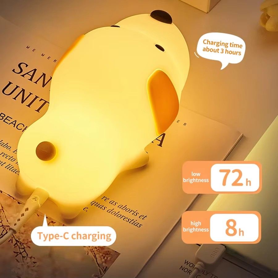 Duke Dog · Rechargeable & Touch-Activated Nightlight