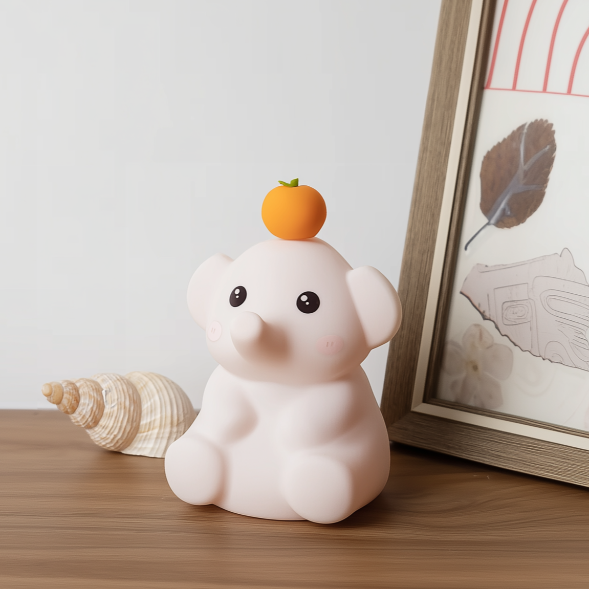 Ellis Elephant · Rechargeable & Touch-Activated Nightlight