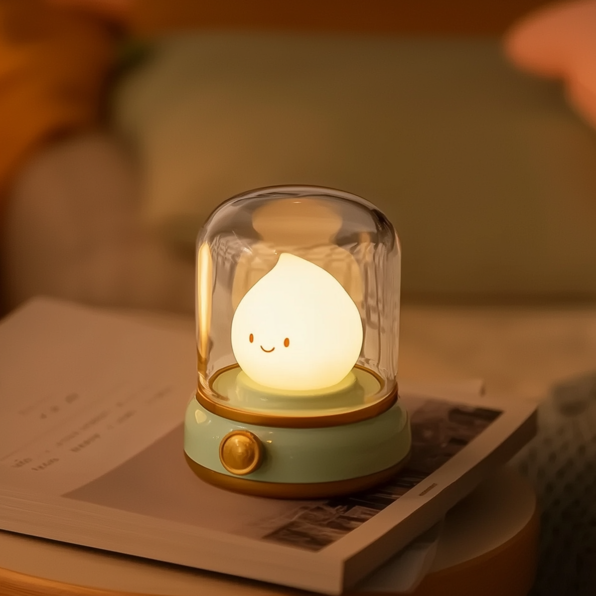 Kero the Lamp · Rechargeable & Touch-Activated Nightlight