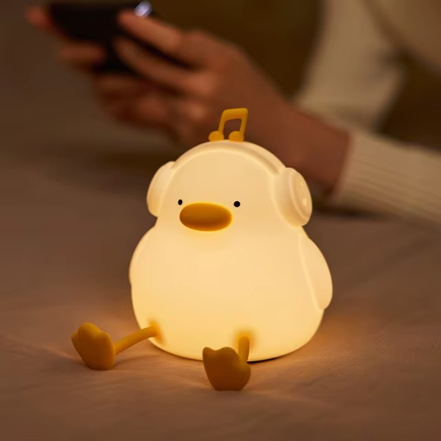 Melody Duck ·  Rechargeable & Touch-Activated Nightlight