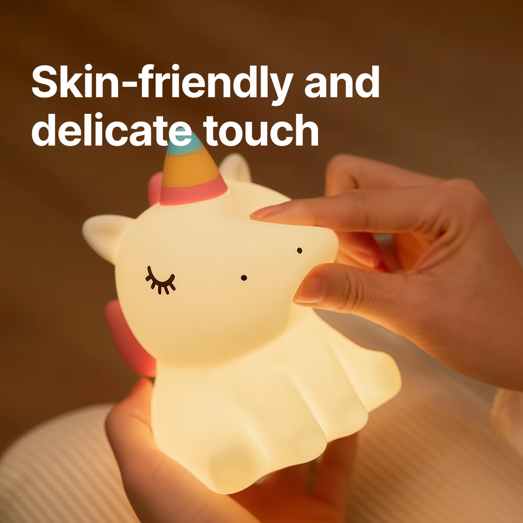 Umi Unicorn · Rechargeable & Touch-Activated Nightlight