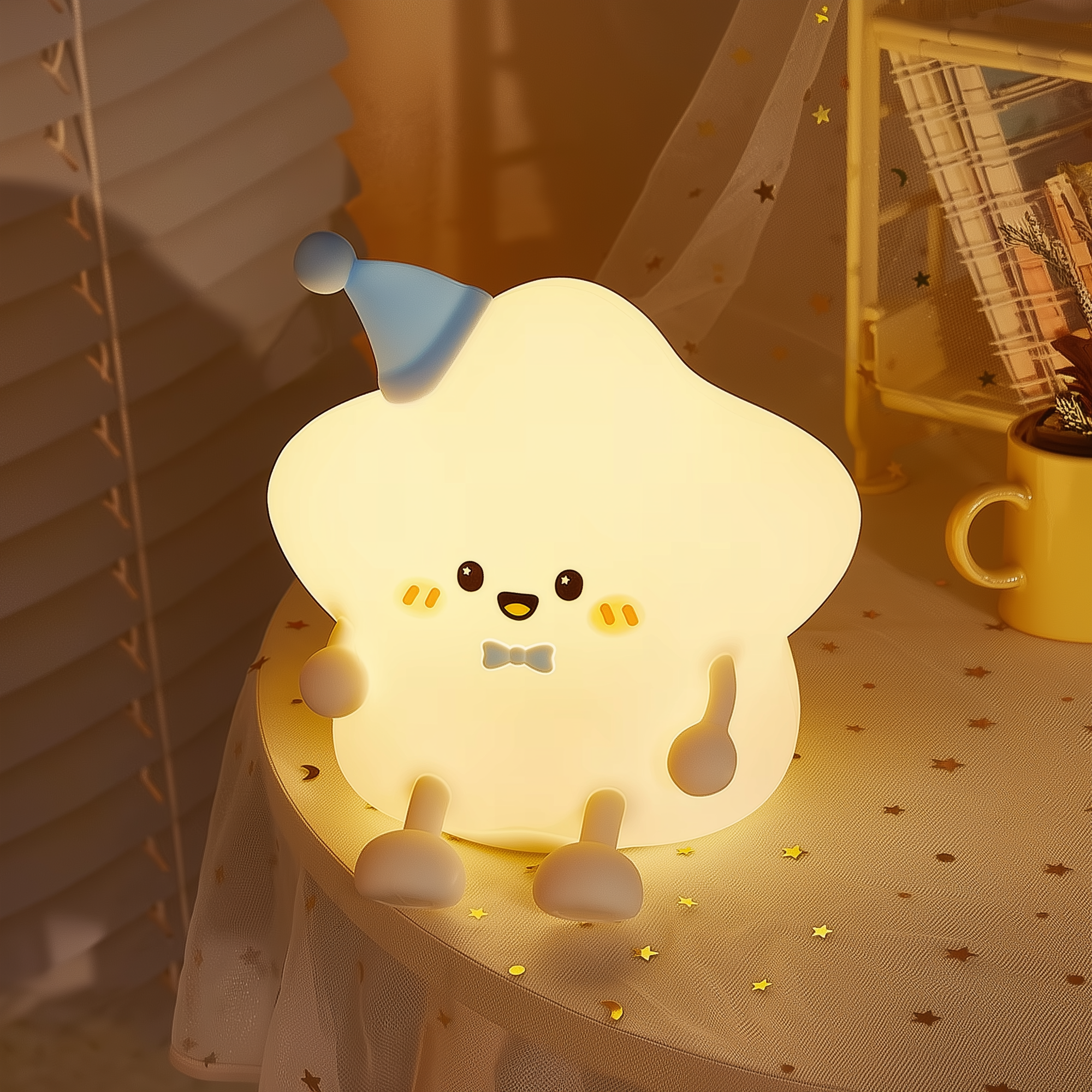 Sleepy Shine · Rechargeable & Touch-Activated Nightlight