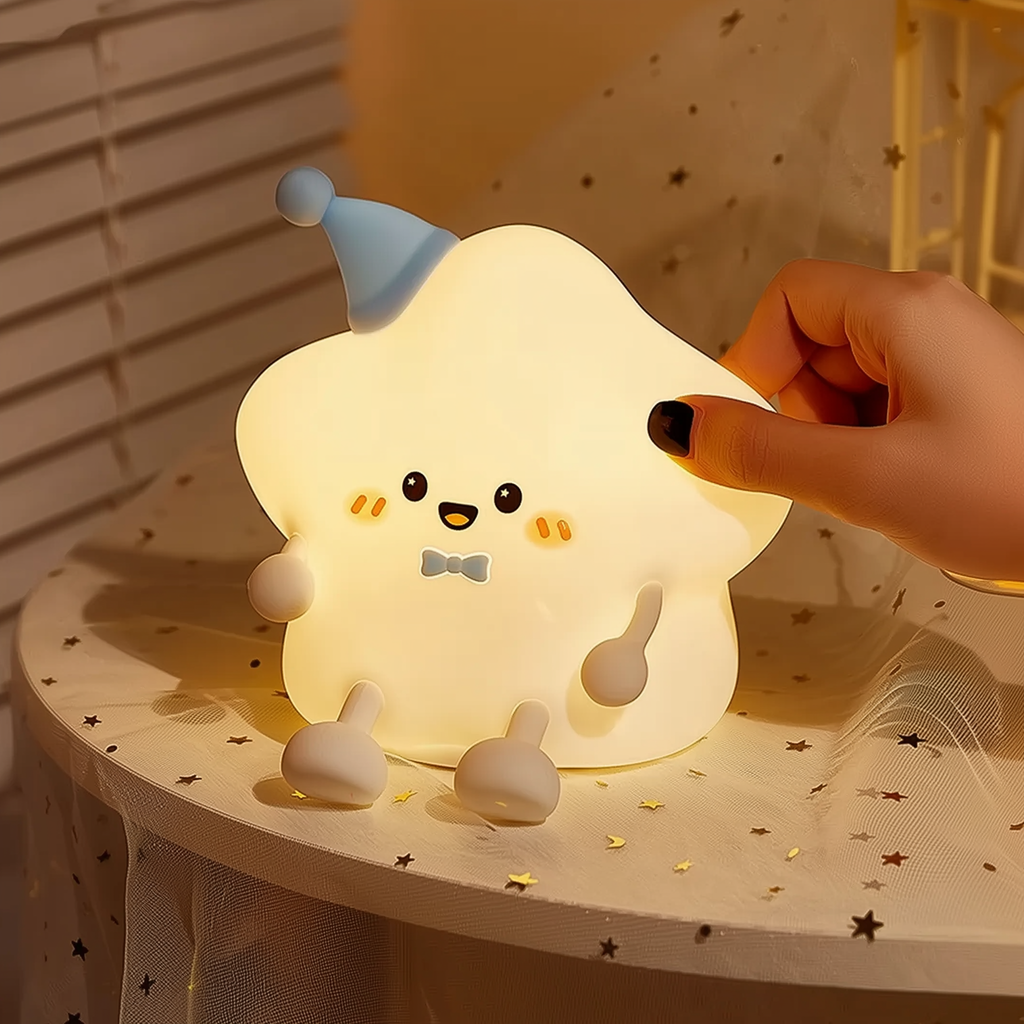 Sleepy Shine · Rechargeable & Touch-Activated Nightlight