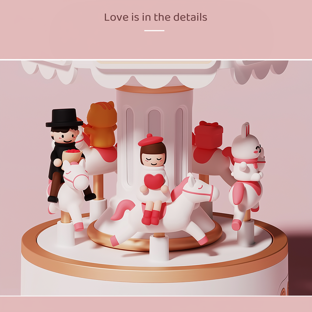 Ivory Carousel · WhimsyNote · Music Box