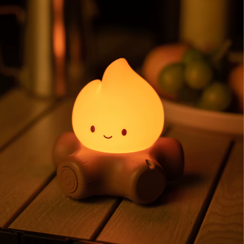 Ember Eddy · Rechargeable & Touch-Activated Nightlight