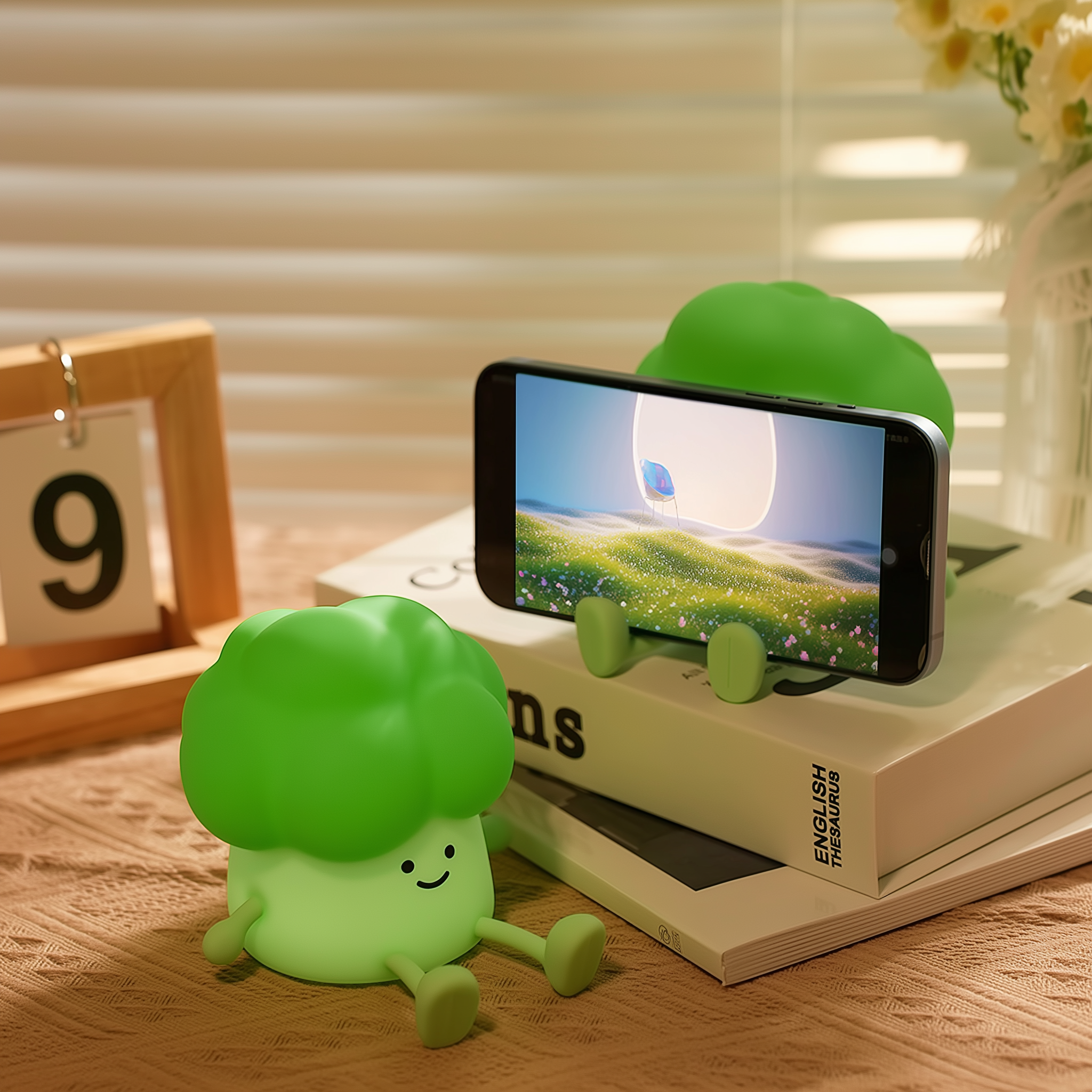 Brock Broccoli · Rechargeable & Touch-Activated Nightlight