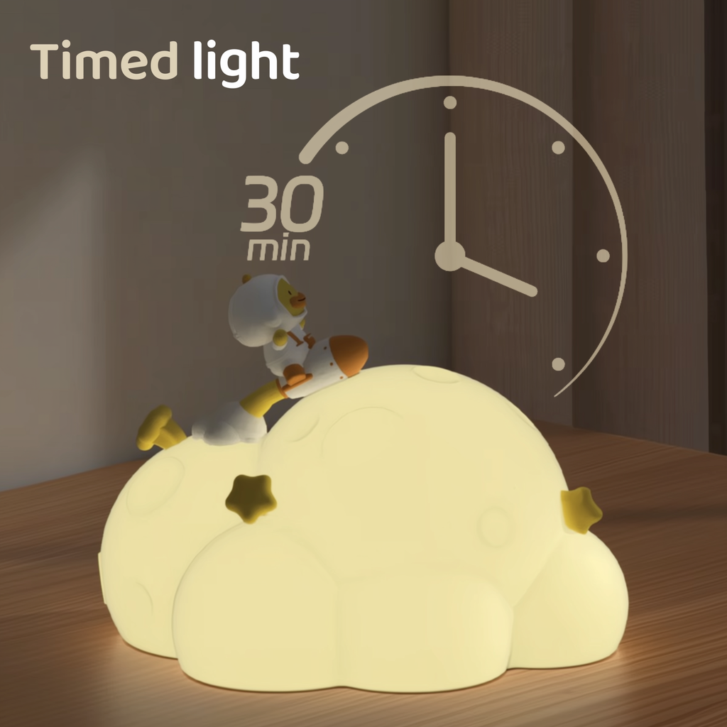 Astro Quack · Rechargeable & Touch-Activated Nightlight