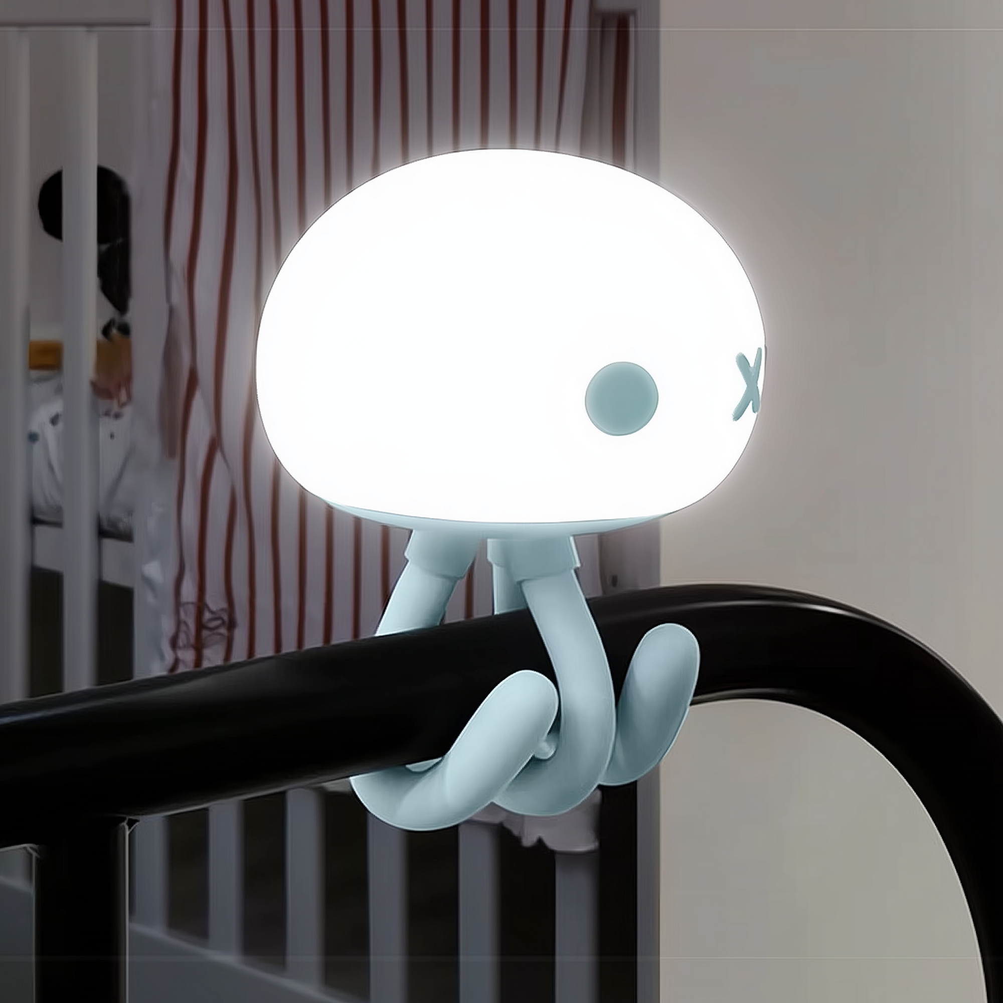 Twisty Tenta · Rechargeable & Touch-Activated Nightlight