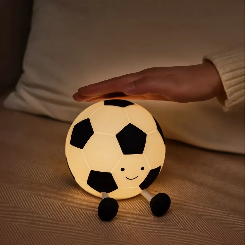 Shot the Soccer Ball · Rechargeable & Touch-Activated Nightlight