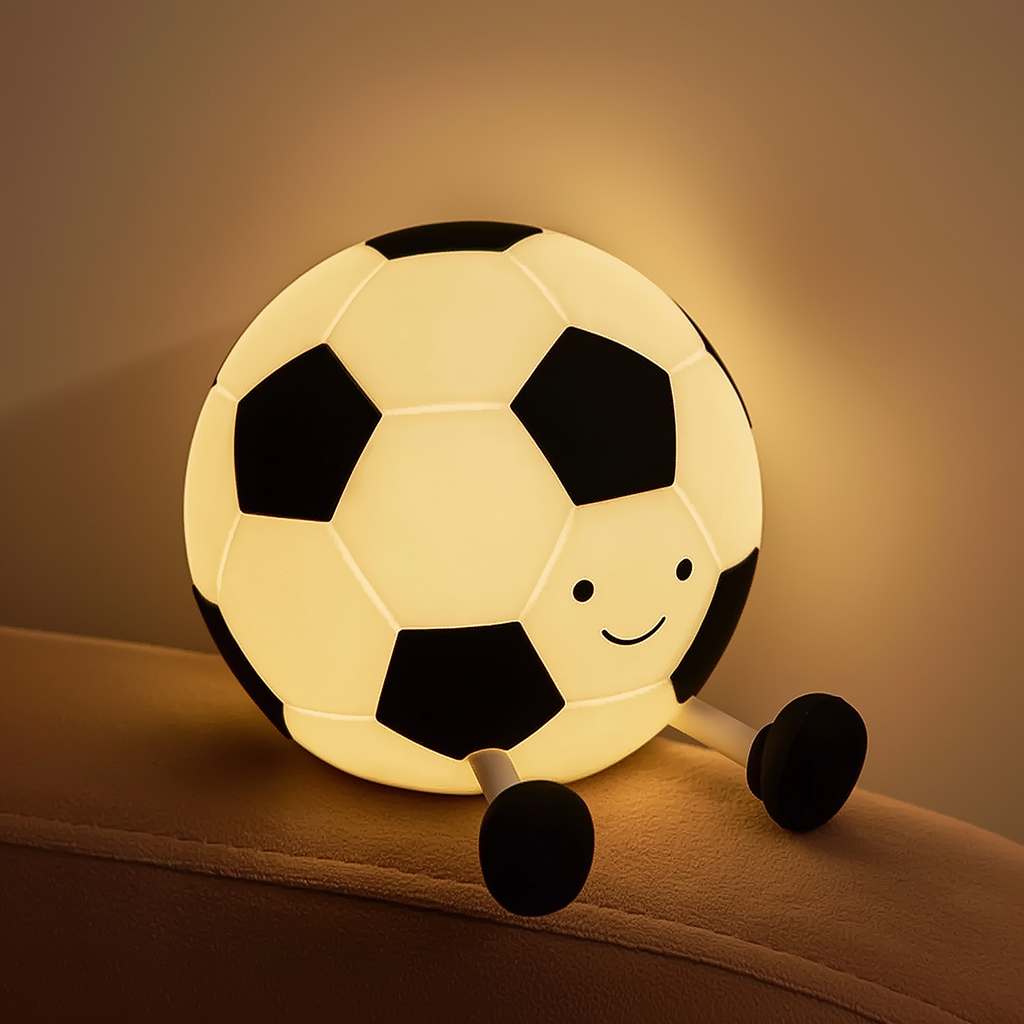 Shot the Soccer Ball · Rechargeable & Touch-Activated Nightlight