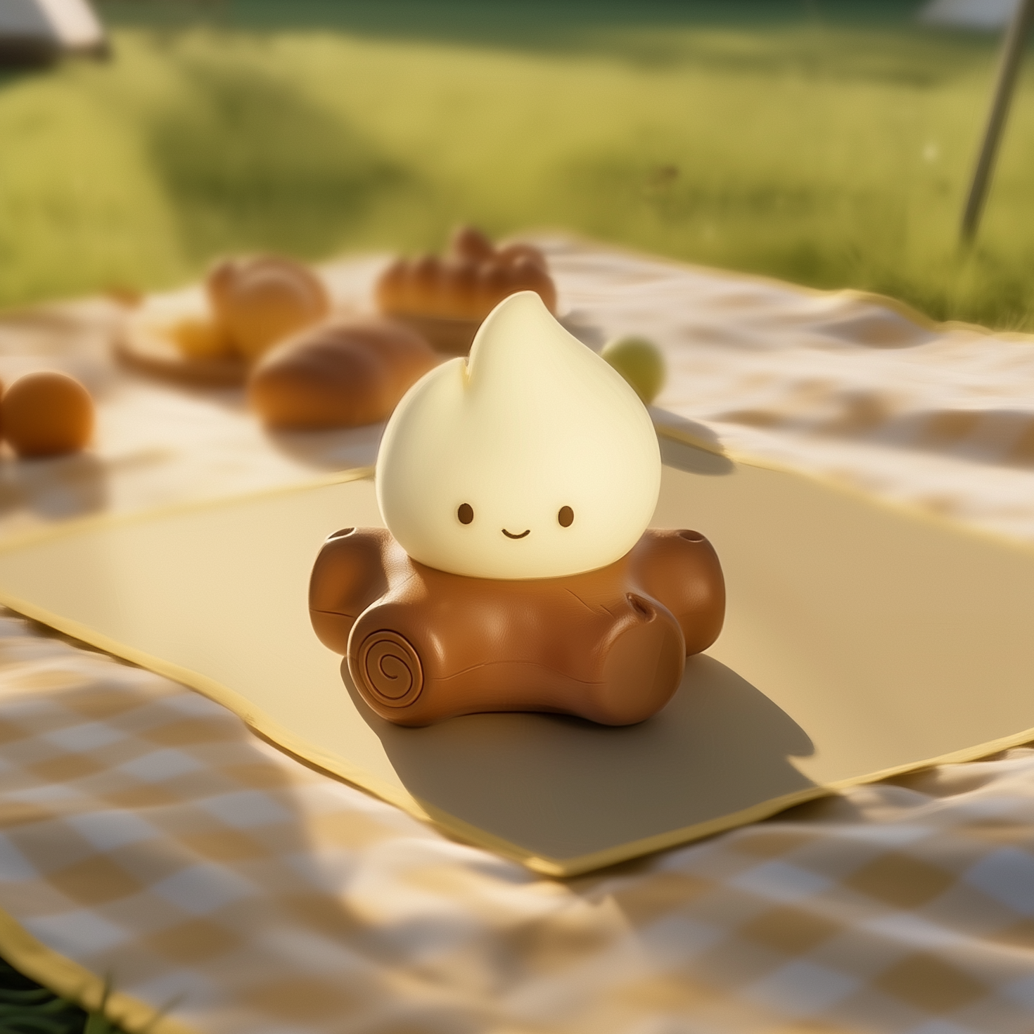 Ember Eddy · Rechargeable & Touch-Activated Nightlight