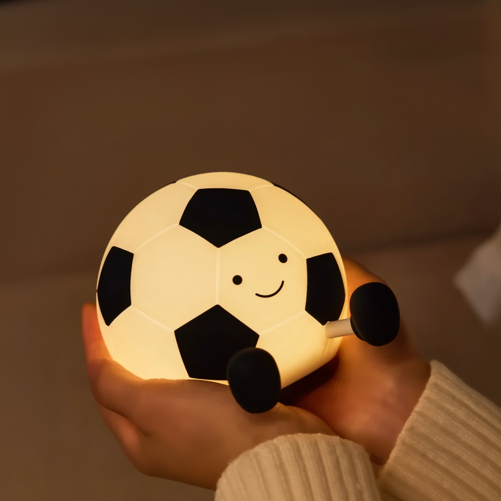 Shot the Soccer Ball · Rechargeable & Touch-Activated Nightlight