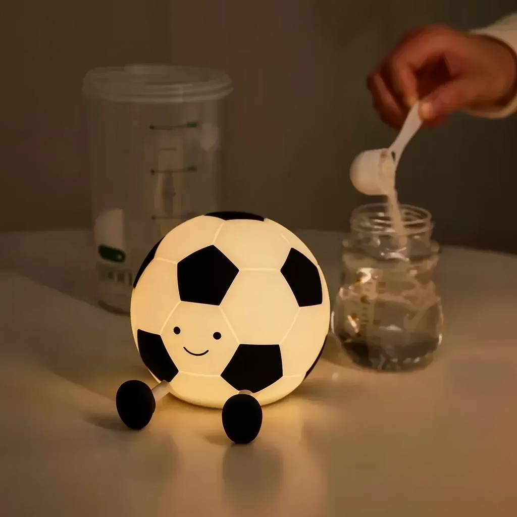 Shot the Soccer Ball · Rechargeable & Touch-Activated Nightlight