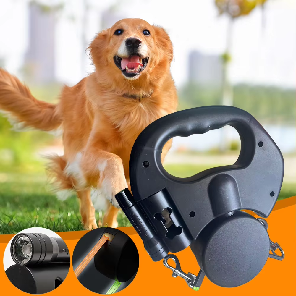 TwistFree · Retractable Duo Leash