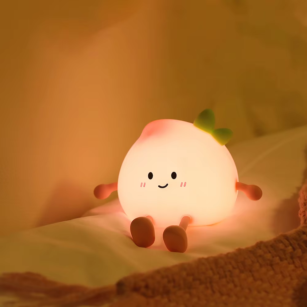 Piper Peach ·Rechargeable & Touch-Activated Nightlight