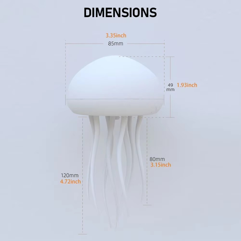 Lumivibe · Glowing Jellyfish Desk Lamp