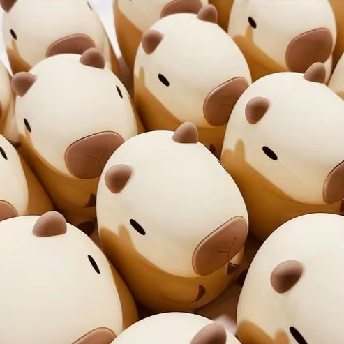 Cory Capybara · Rechargeable & Touch-Activated Nightlight