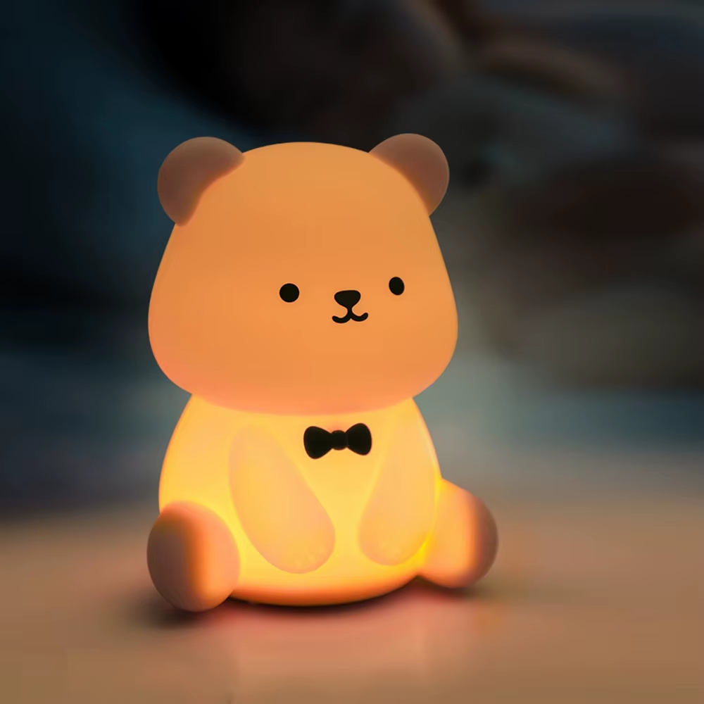 Tux the Bear · Rechargeable & Touch-Activated Nightlight