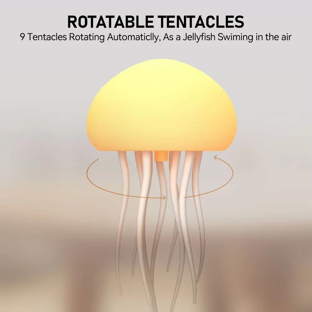 Lumivibe · Glowing Jellyfish Desk Lamp