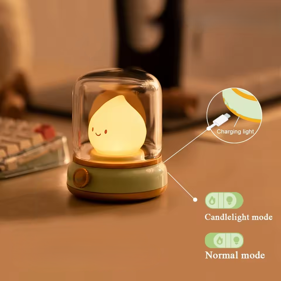 Kero the Lamp · Rechargeable & Touch-Activated Nightlight